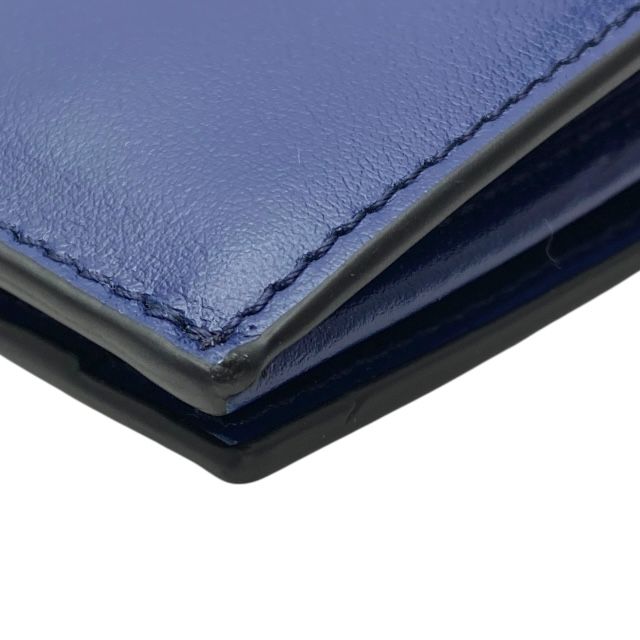 満足保障、安心と信頼。 ヴェルサーチ 1002898 二つ折り財布 長財布 ロングウォレット メドゥーサ ロゴ レザー ブルー ゴールド VERSACE レディース 人気 定番 上品 感 エレガント