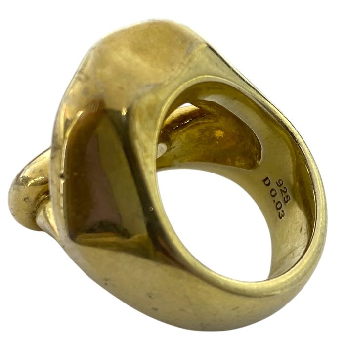 ジャスティンデイビス SRJ920 FUNPLEX リング 指輪 ダイアモンド 0.03