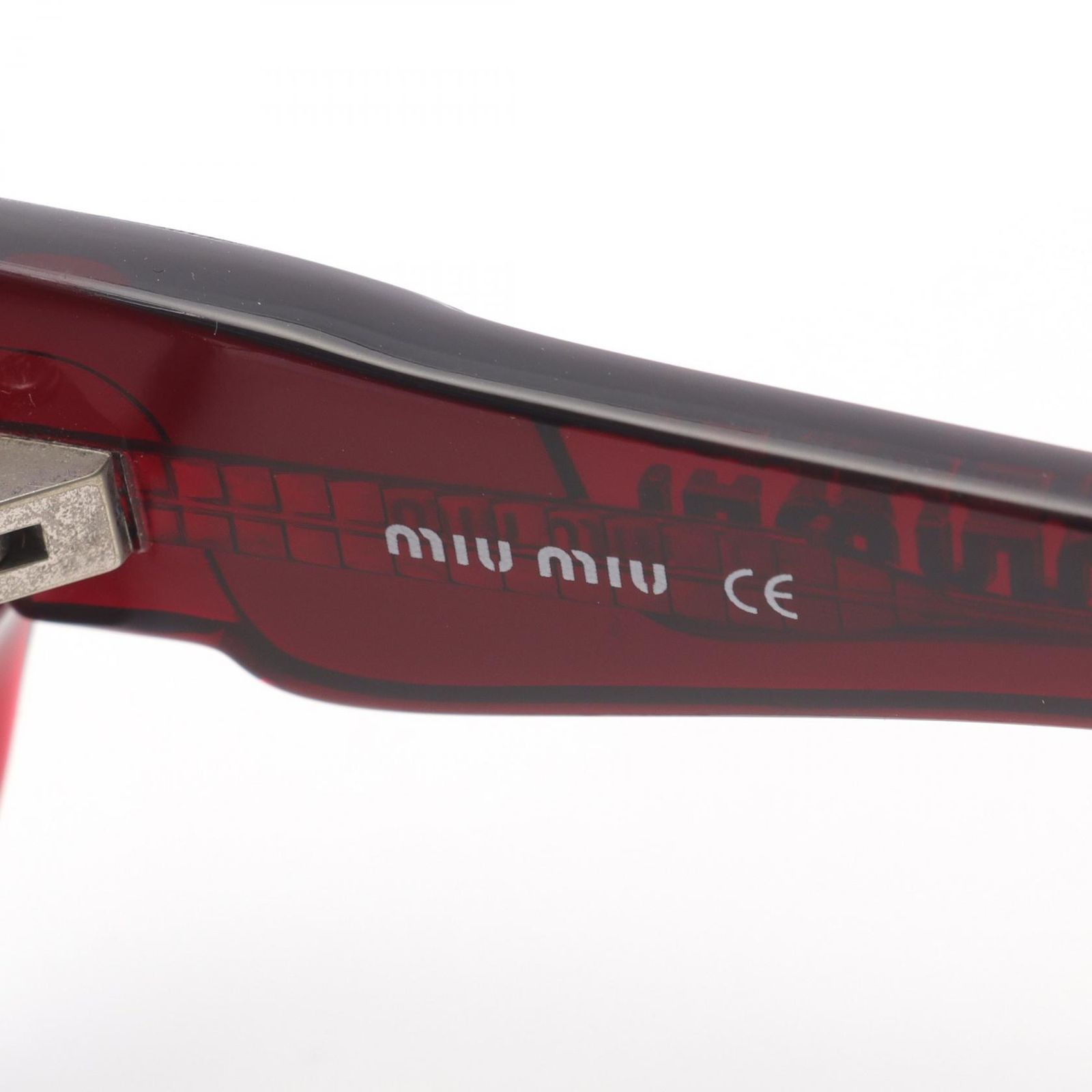  ミュウ Miu サングラス SMU 201 ブラック その他 レディース B サングラス 小物