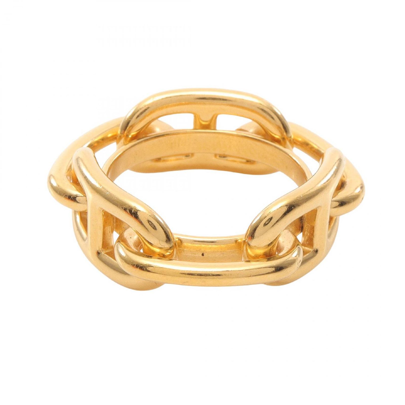 エルメス HERMES スカーフリング シェーヌダンクル その他 レディース B