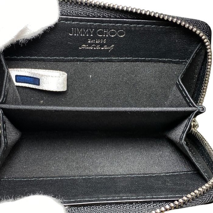 ジミーチュウ　ケース　小銭入れ　スターモチーフ　星　エンボスレザー JIMMY CHOO ジミーチュウ 小銭入れ レディース スタースタッズ コイン