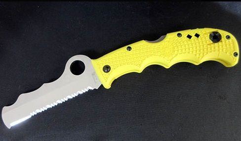 アウトドアナイフ C79PSYL スパイダルコ アシストソルト 波刃