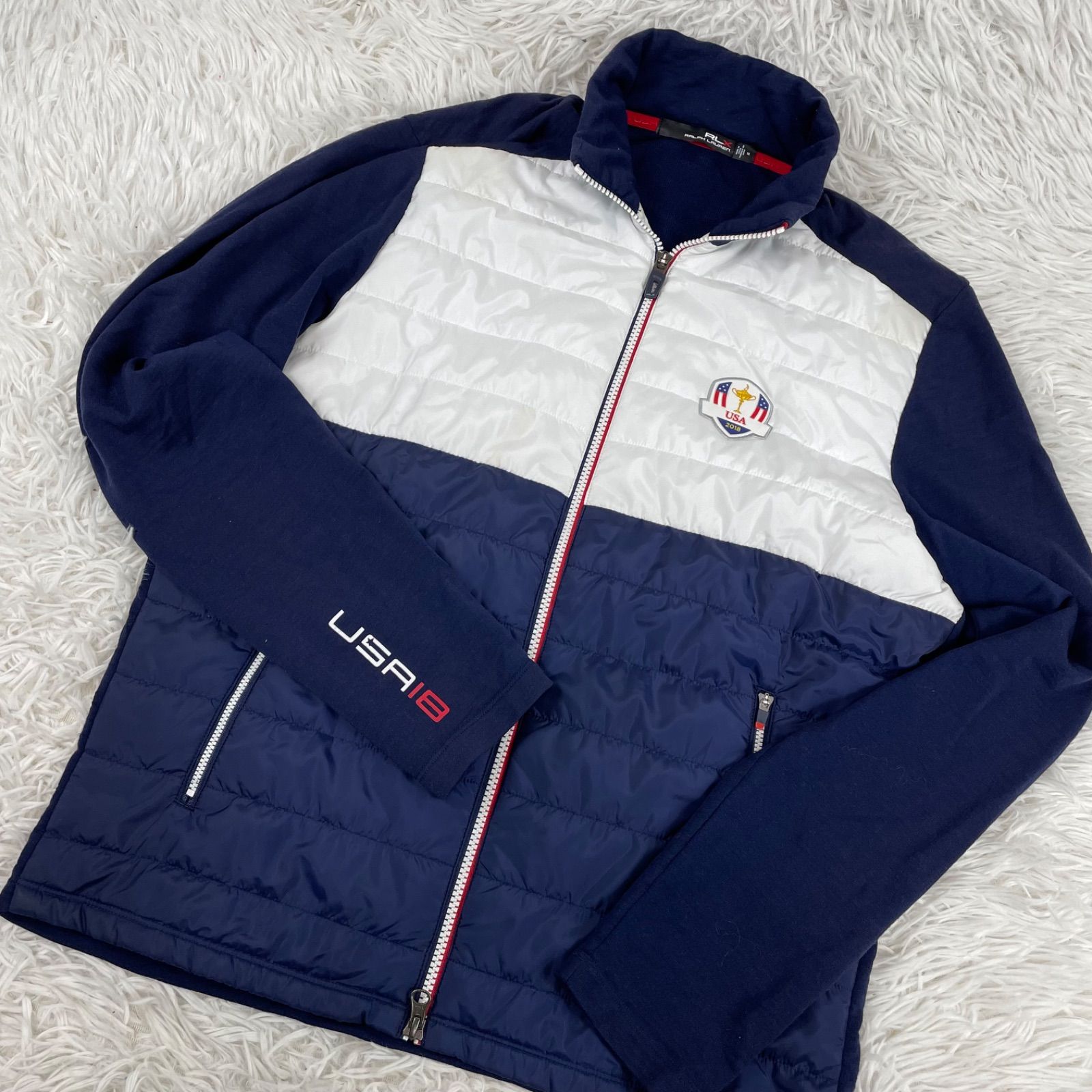 希少 RLX RALPH LAUREN ラルフローレン ライダーカップUSA 2018 中綿
