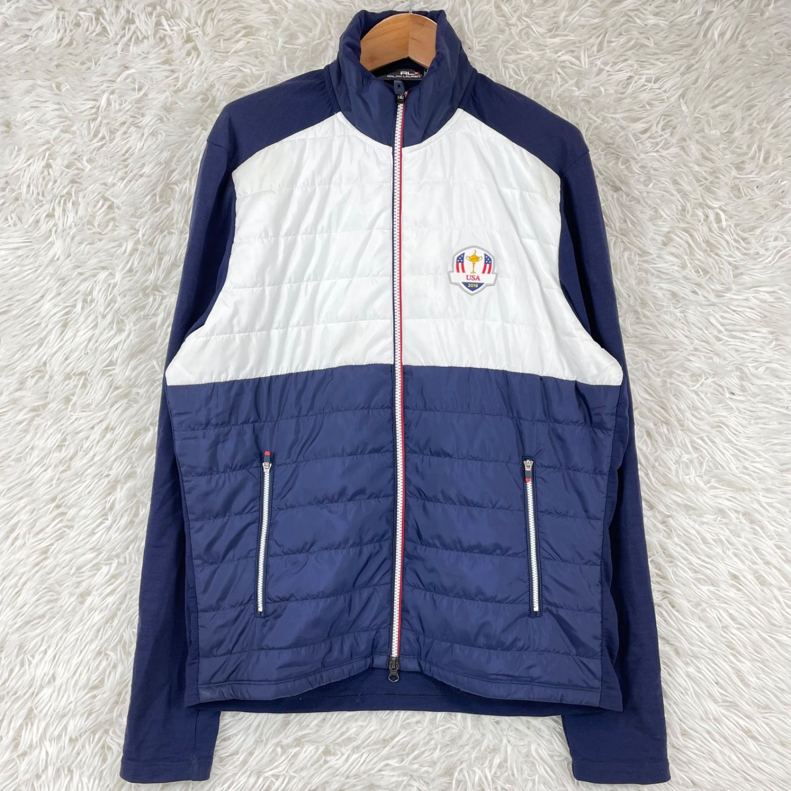 希少 RLX RALPH LAUREN ラルフローレン ライダーカップUSA 2018 中綿