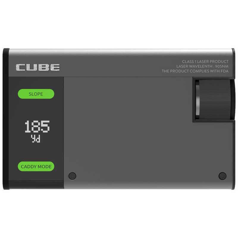 GOLFZON ゴルフ レーザー 距離測定器 CaddyTalk CUBE キャディトーク キューブ ガンメタルブラック CUBEBK