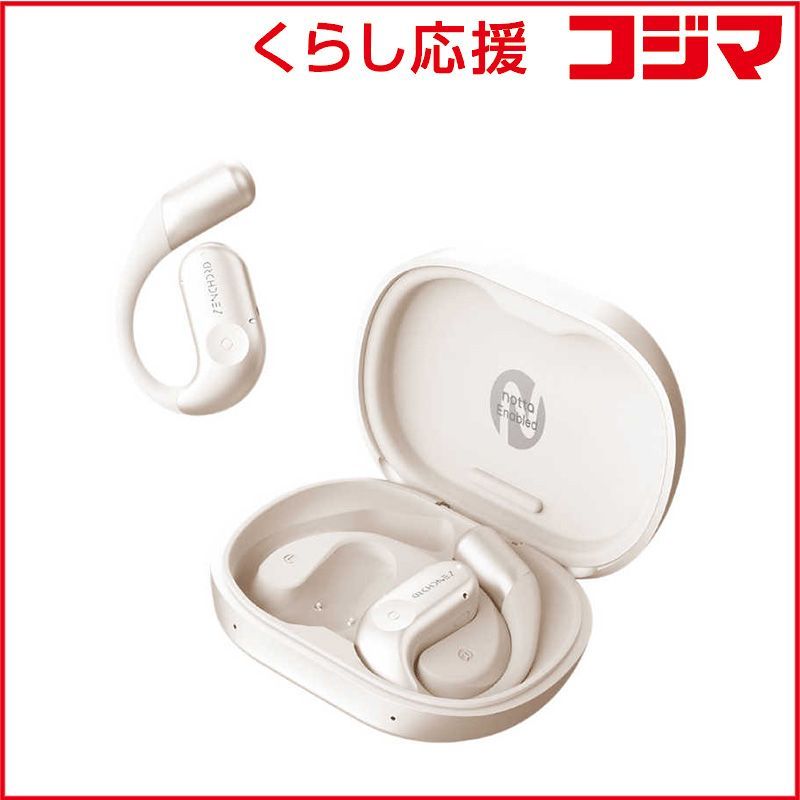 ZENCHORD 1 クラシックホワイト AI議事録イヤホン Notta対応 オープンイヤー型 ZENCHORD1W