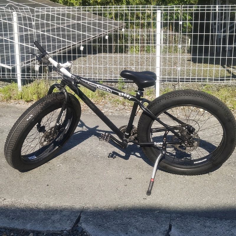 BRONX FAT BIKE　26インチ(TT：830mm×ST：430mm)　カスタム車両　パンク無し