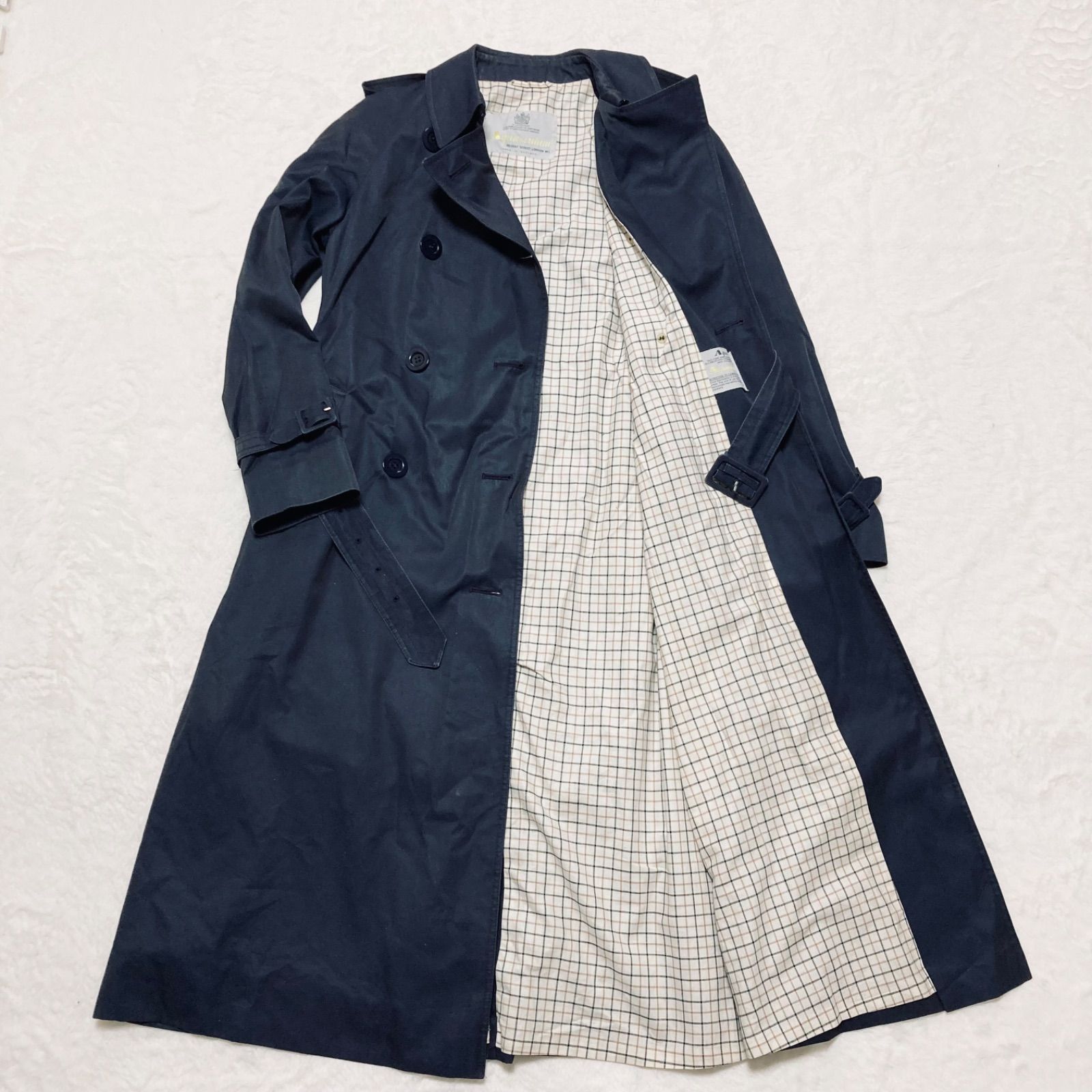 □本国タグ□Aquascutum アクアスキュータム Aqua5 アクア5 ダブル