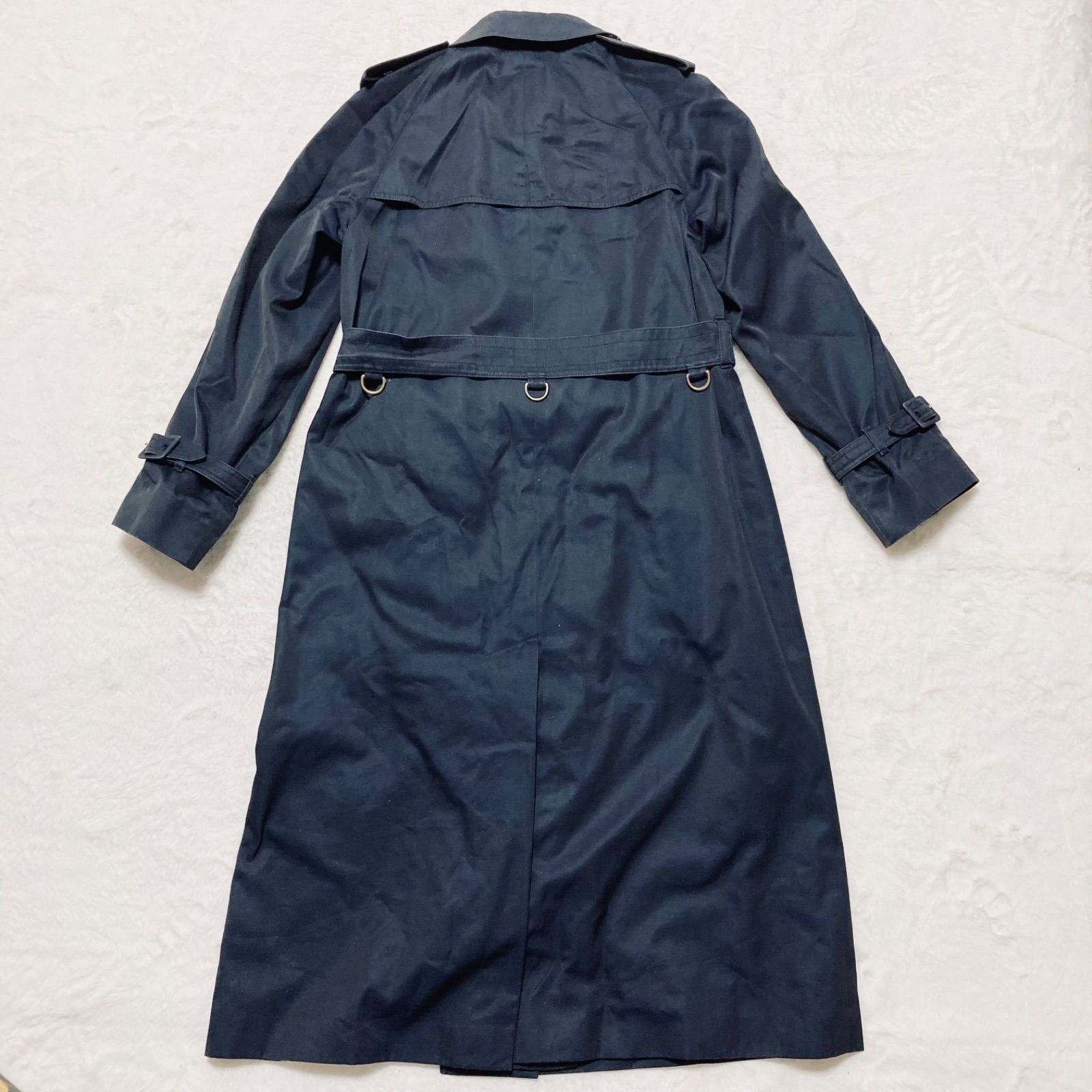 【新品】アクアスキュータム スプリングコート 撥水防水 2way ネイビー M □本国タグ□Aquascutum アクアスキュータム Aqua5 アクア5 ダブル