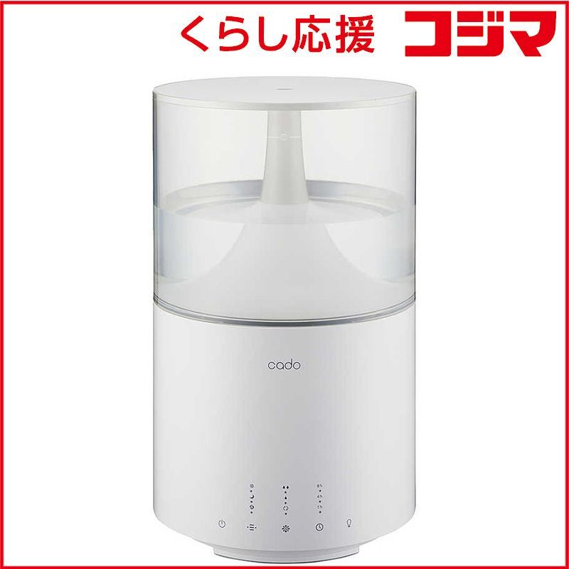 カドー 加湿器 STEM 300 超音波式 木造7畳 鉄筋11畳 ホワイト HM C 350 WH