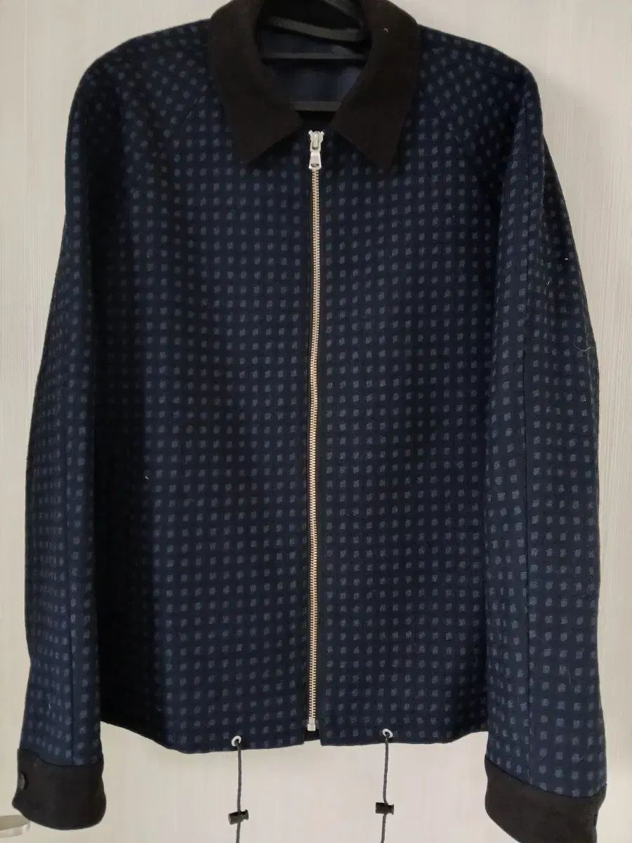 ZIOSONGZIO チェック パータン ブルゾン ジャケット