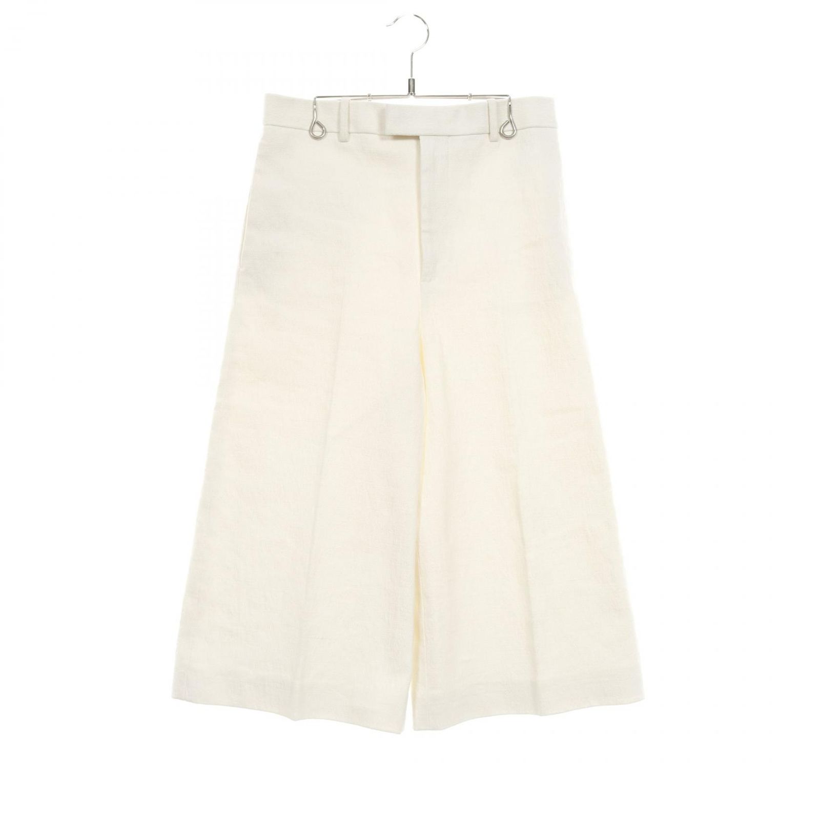 ボッテガヴェネタ BOTTEGA VENETA パンツ 663520 ホワイト ファブリック パンツ レディース Used A