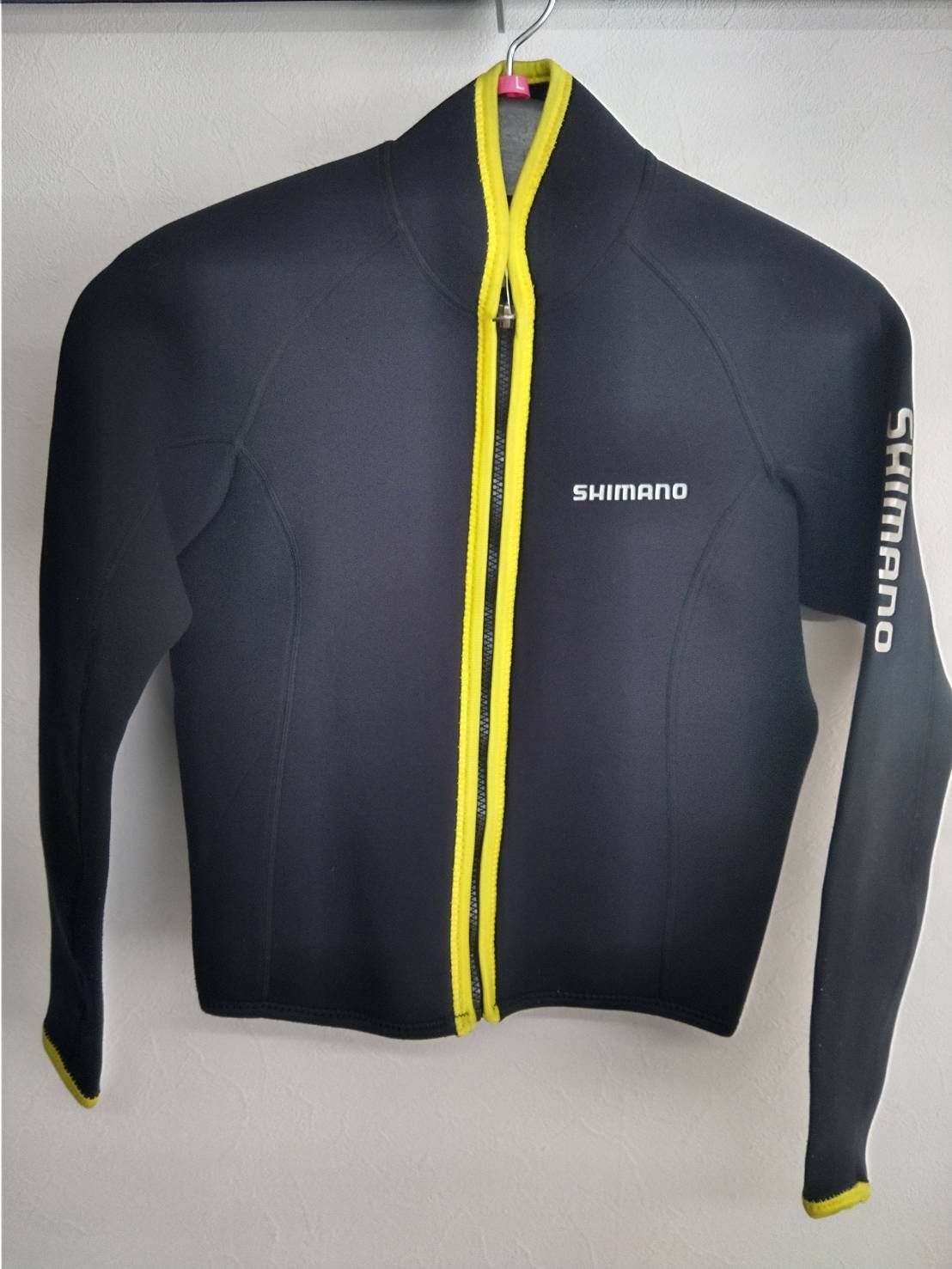 シマノ ガードジャケットSH SU 011K Lサイズ 鮎 ネオプレーン ネオプレン クロロプレン ジャケット ウェア ウエットスーツ 友釣り 保温 荒瀬 急瀬 立ち込み タイツ 08