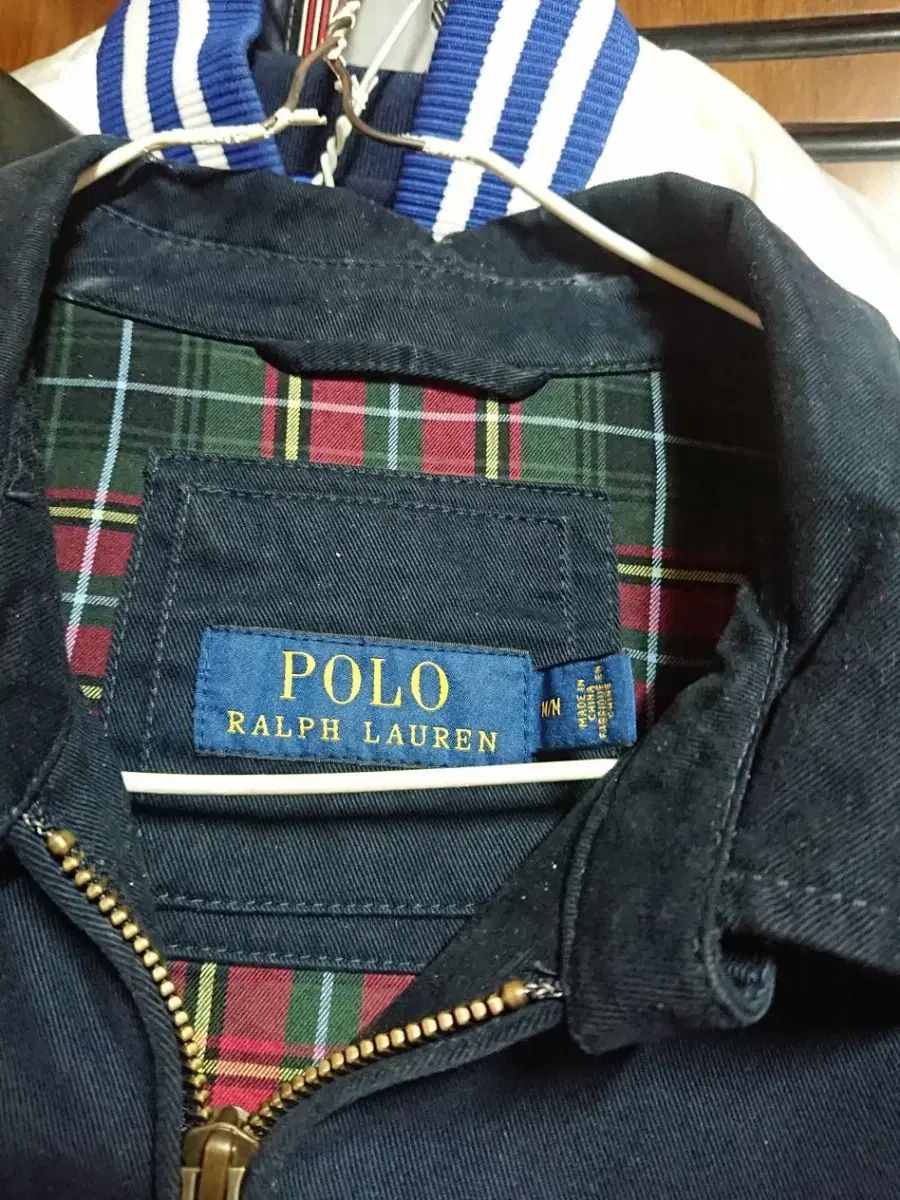 ポロラルフローレン ネイビー コットン ジャケット