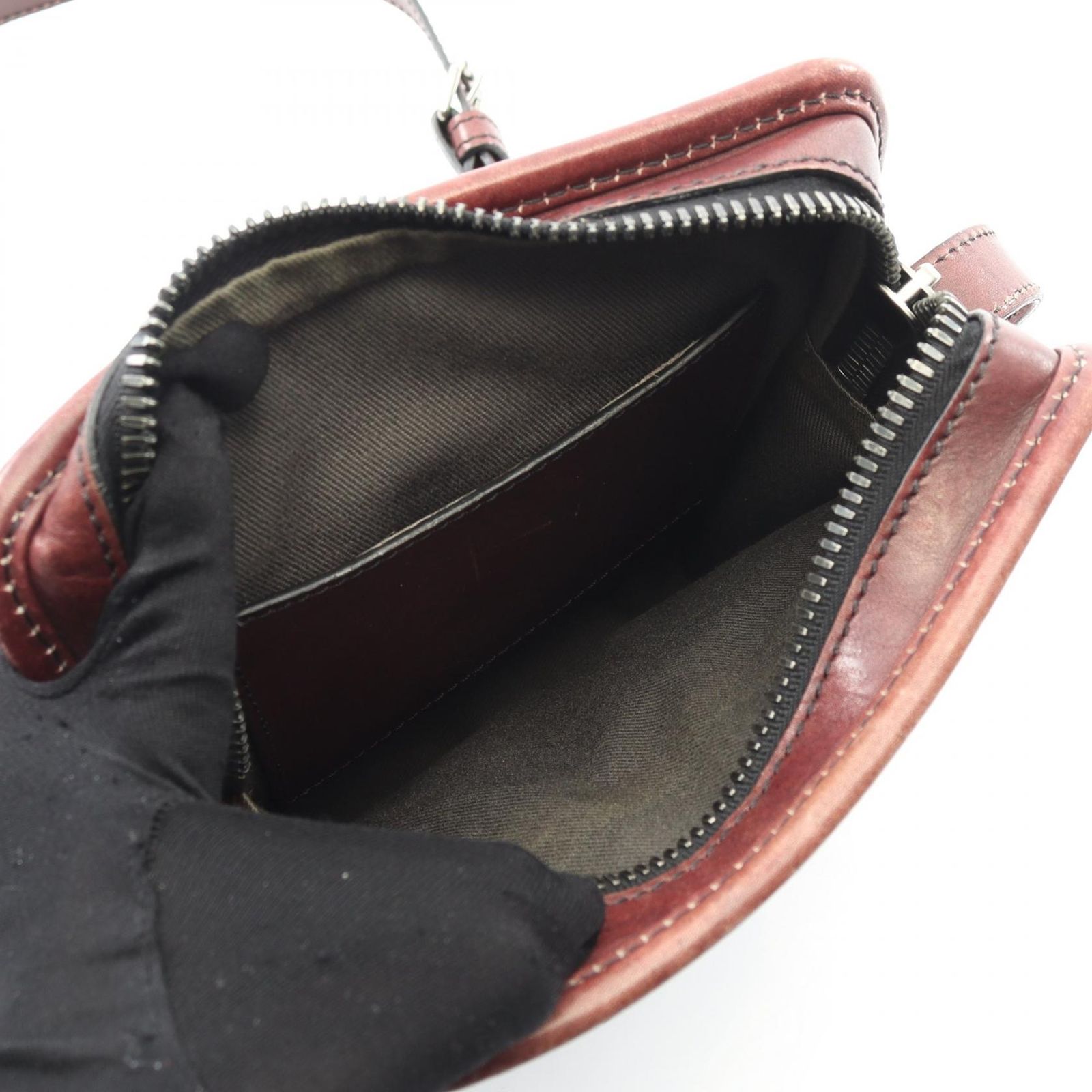 ベルルッティ Berluti ショルダーバッグ ジャーナリスト ボルドー