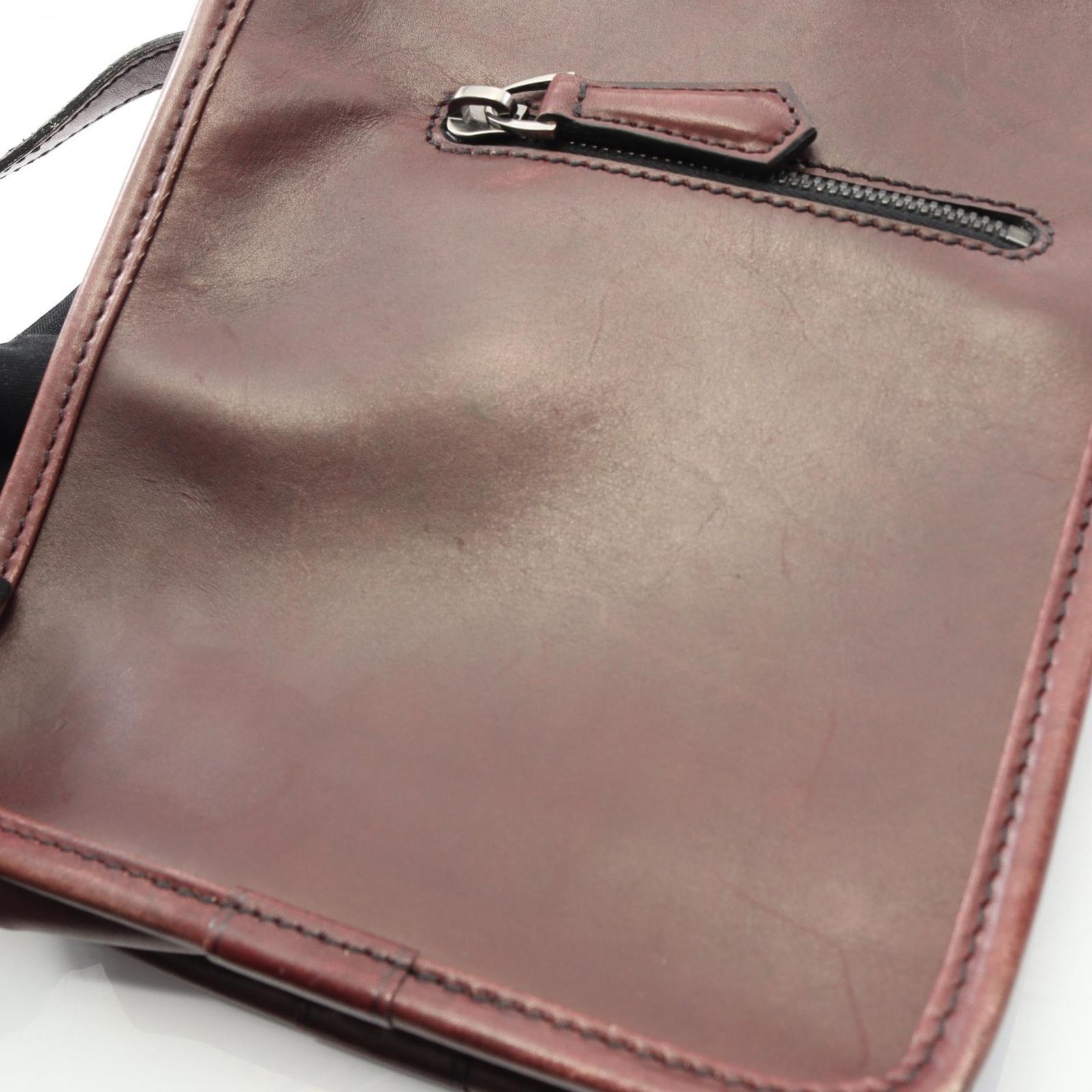 ベルルッティ Berluti ショルダーバッグ ジャーナリスト ボルドー