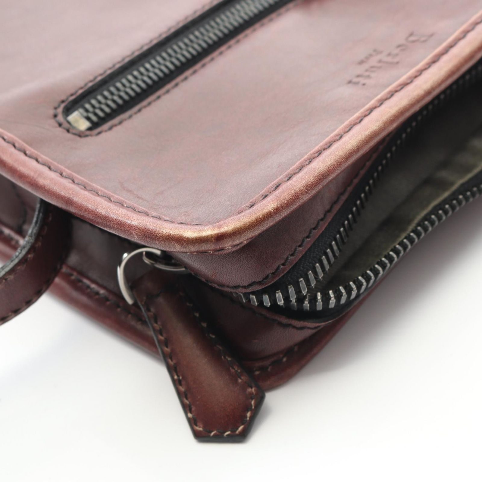 ベルルッティ Berluti ショルダーバッグ ジャーナリスト ボルドー