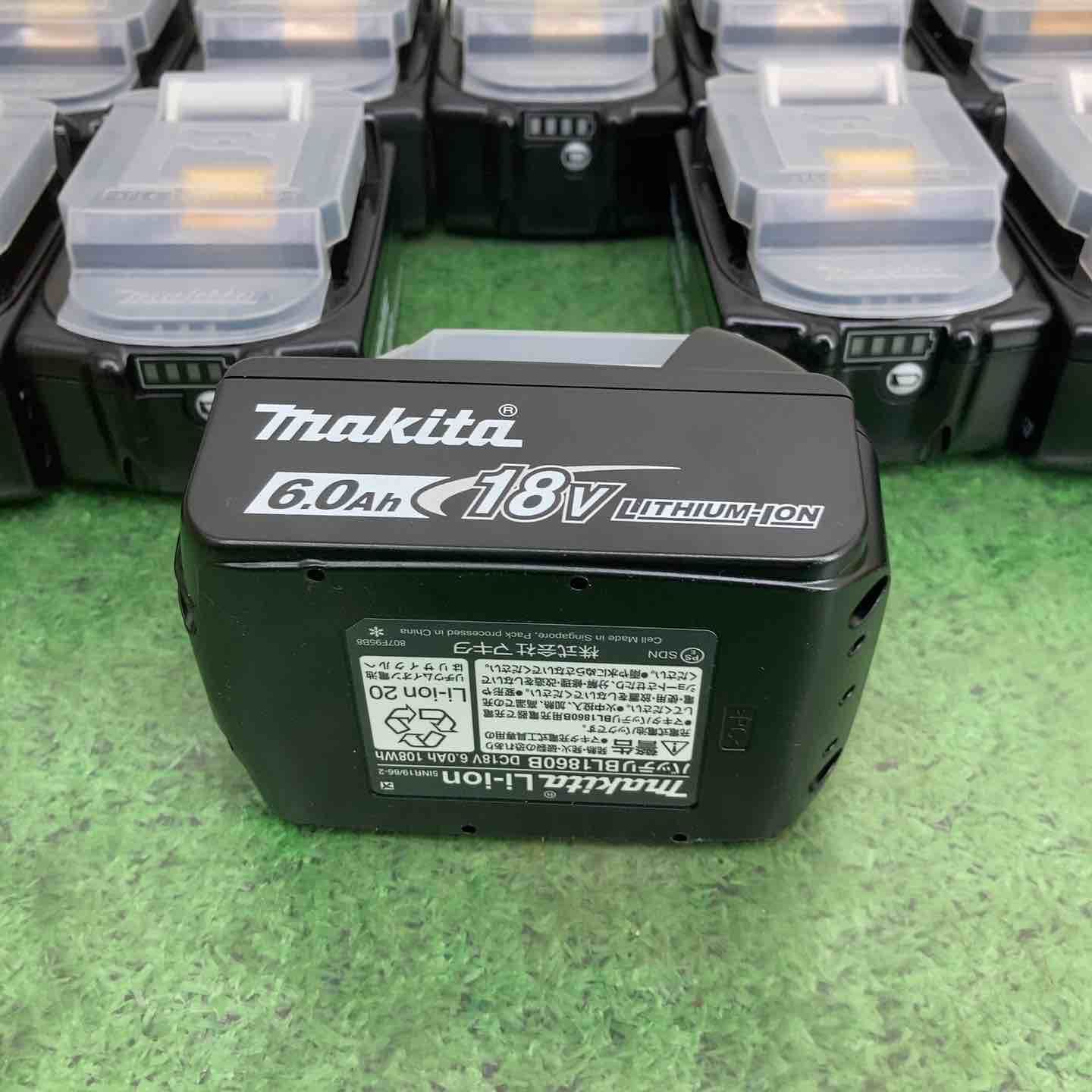 なセット品 純正 マキタ makita リチウムイオンバッテリー 18V 6.0Ah BL1860B 10個セット 町田店