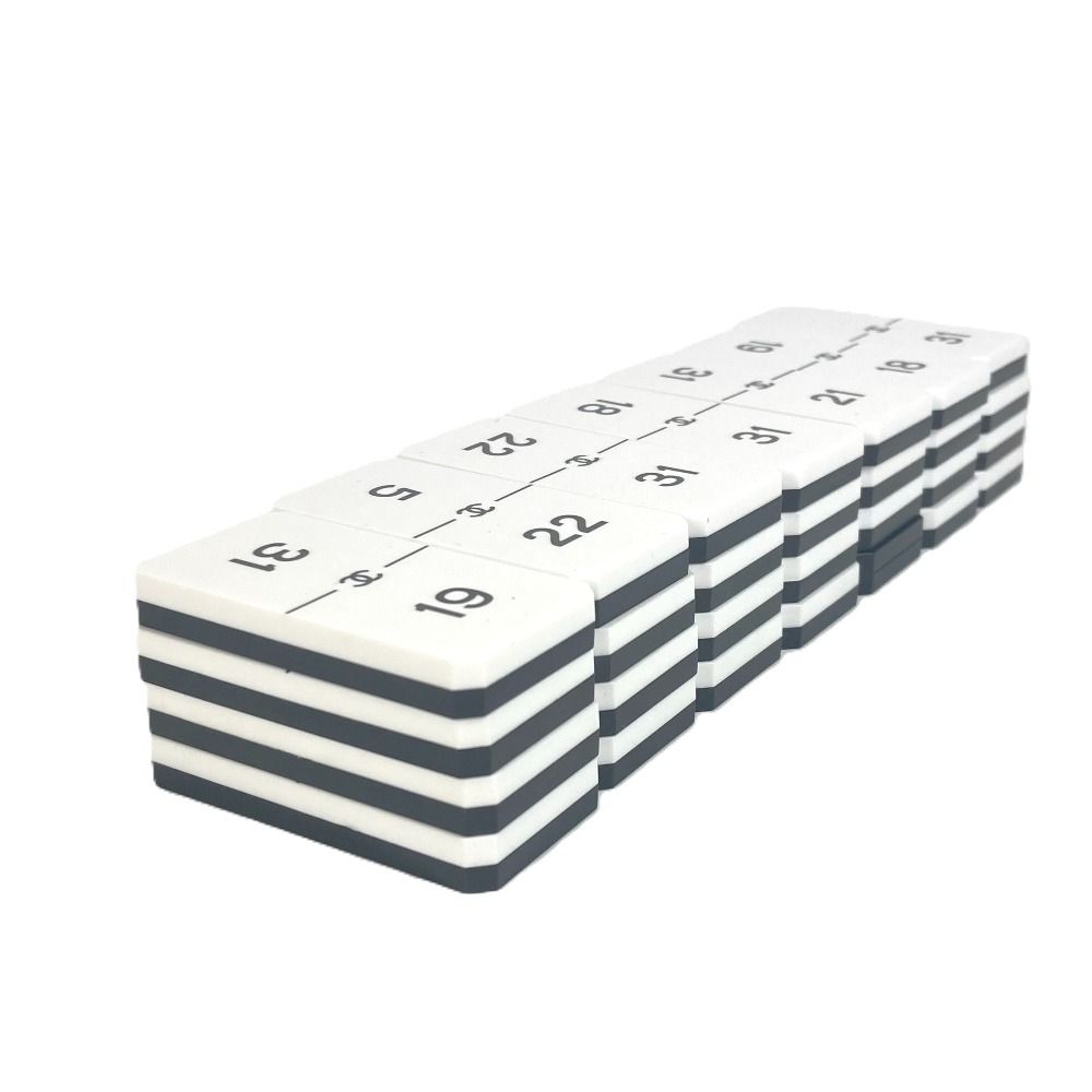 CHANEL シャネル 雑貨 ロゴ ドミノ セット プラスチック ブラック