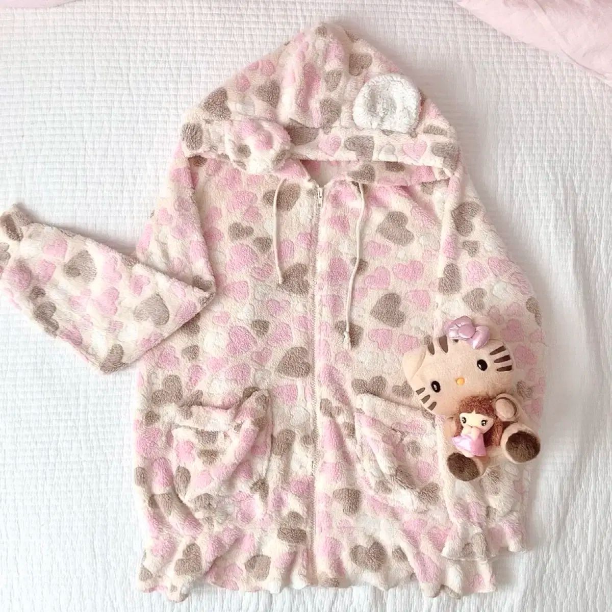 ラテギャル くまミミ ルームウェア パジャマ