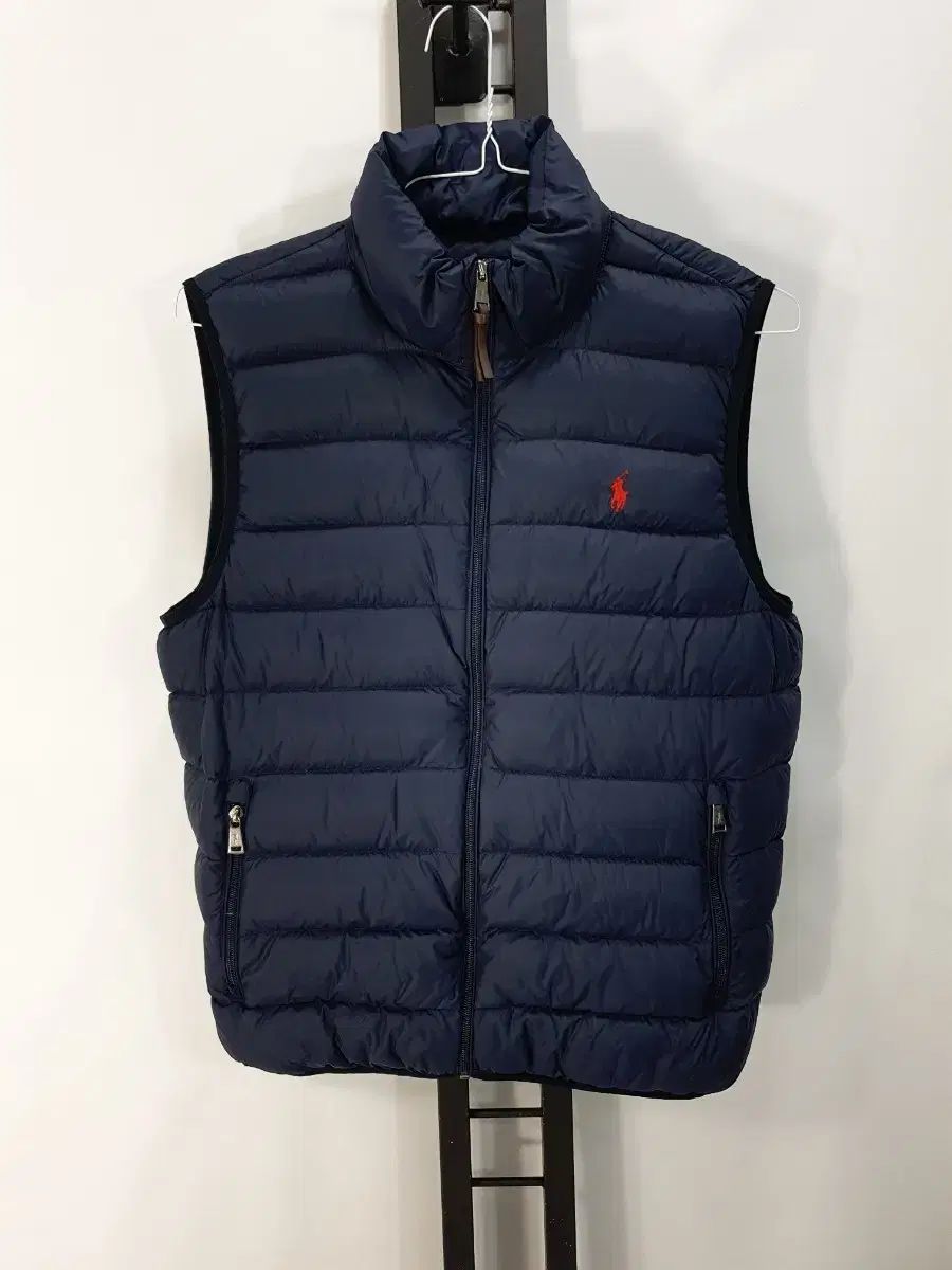 ポロ ラルフローレン 軽量ダウンベスト ネイビー 新モデルタグ m