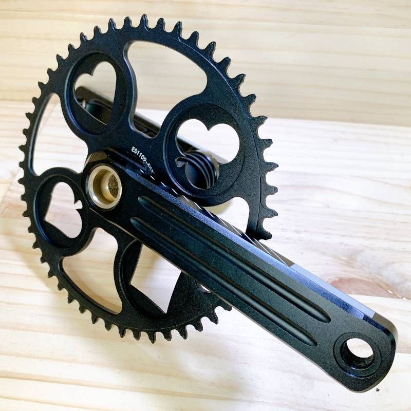 FUJI クランクセット GXP 中空クランクセット 165mm 50T 9/10/11/12速対応 アルミCNC 軽量