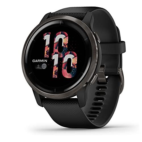 GARMIN ガーミン スマートウォッチ GPS Venu 2 Black Slate 日本 010-02430-61 小