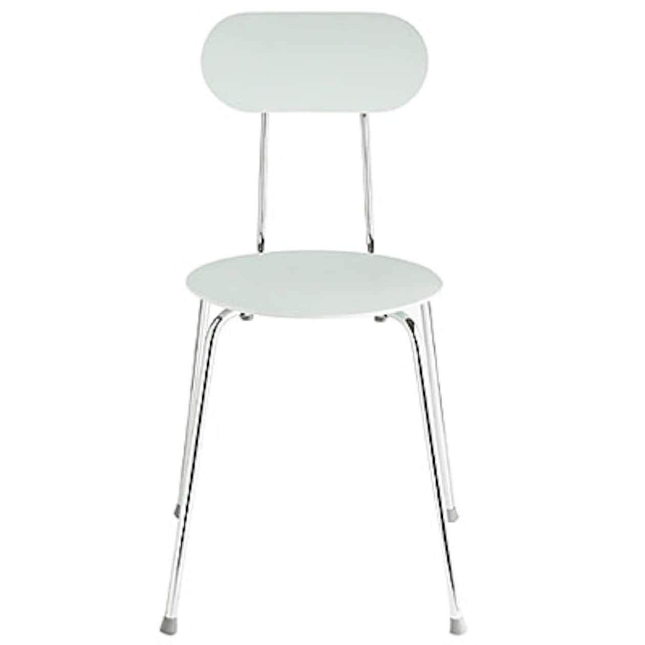 無印 スチールチェア 樹脂座 ライトグレー 48×50×82 座面高46 cm 宅送 82567885