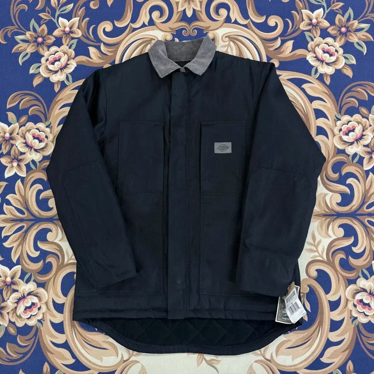 M ディッキーズ DICKIES コーデュロイ ワークジャケット ブラック