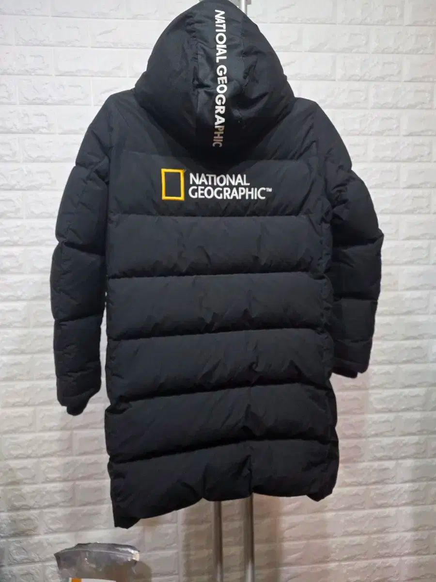 ナショナルジオグラフィック ダウンジャケット ロング丈 150 ブラック