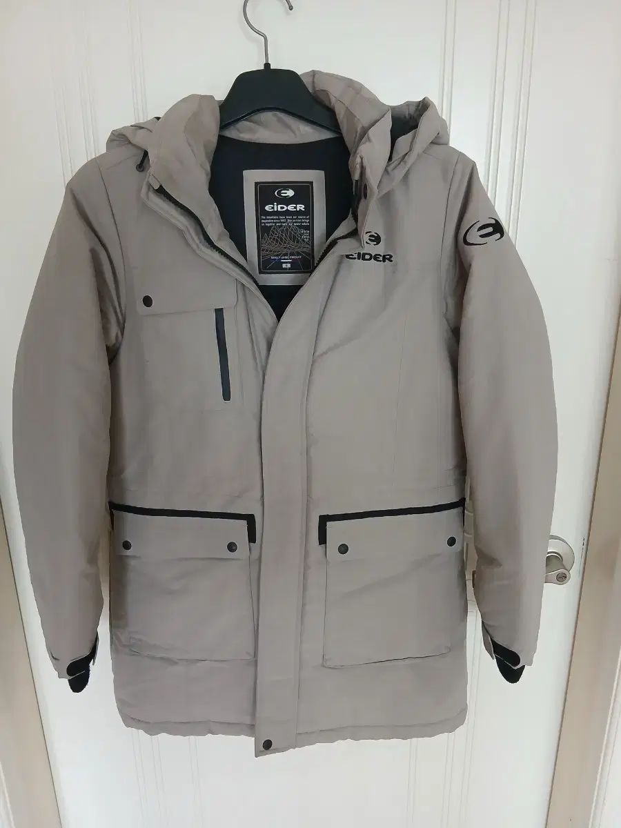 EIDER フードダウン アウター ベージュ 90