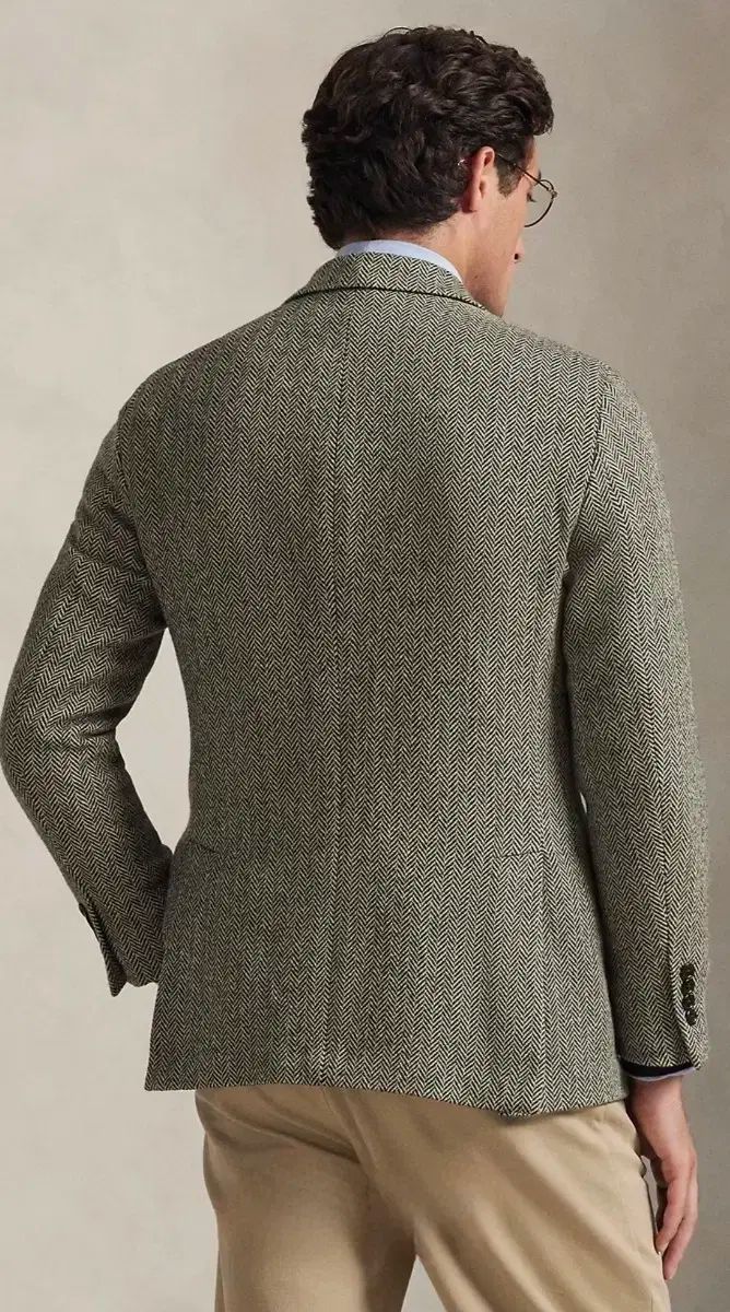 ポロ ヘリンボーン スポーツ コート 40 short