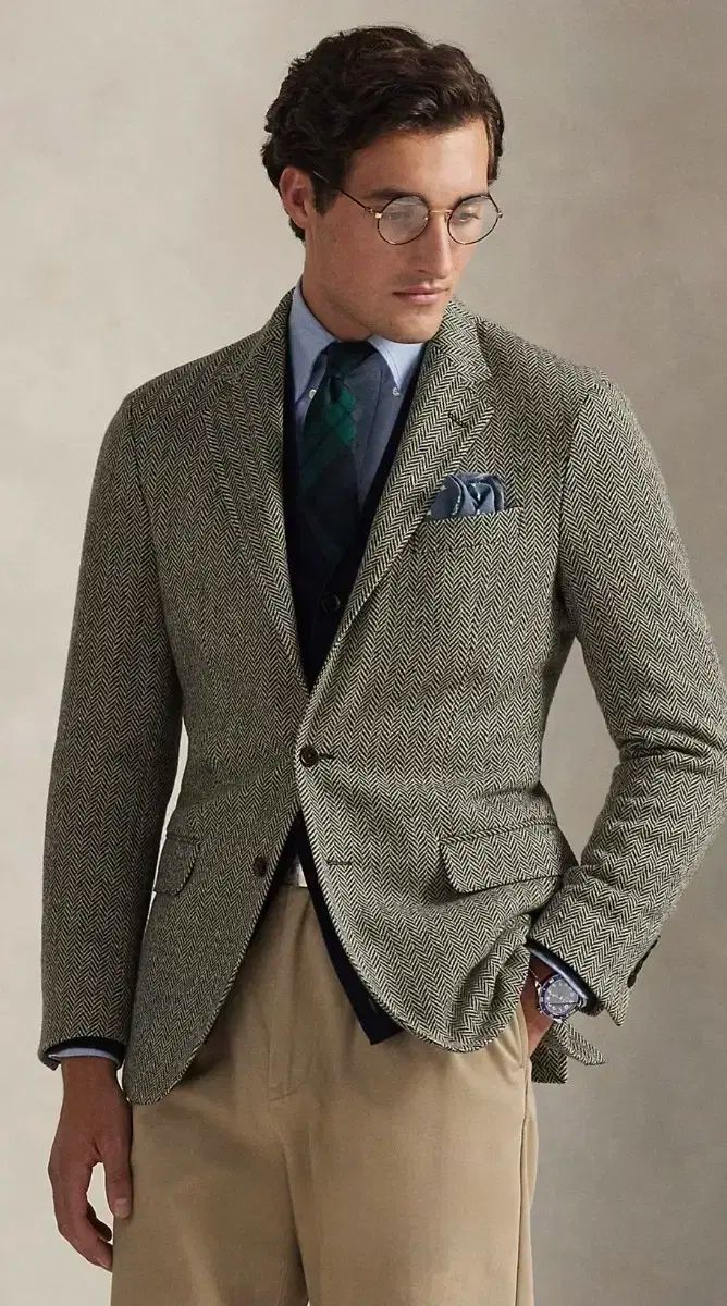 ポロ ヘリンボーン スポーツ コート 40 short