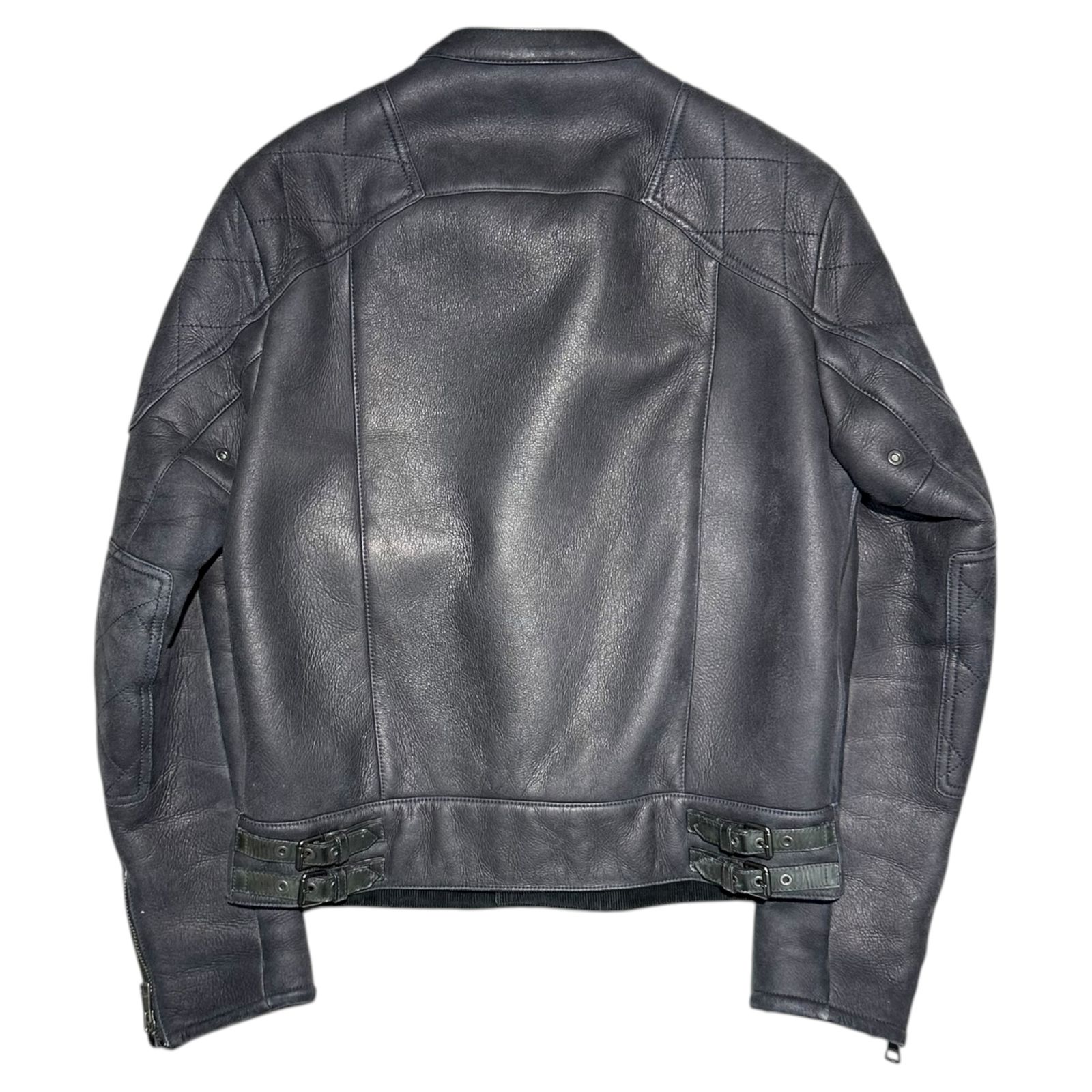GUCCI(グッチ) Goatskin Mouton Biker Jacket 山羊革 ムートン