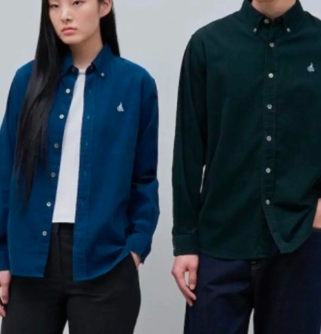 SAMSUNG BEAN POLE ビーンポール コーデュロイ ㅡブルー ㅡ100 サイズ 最