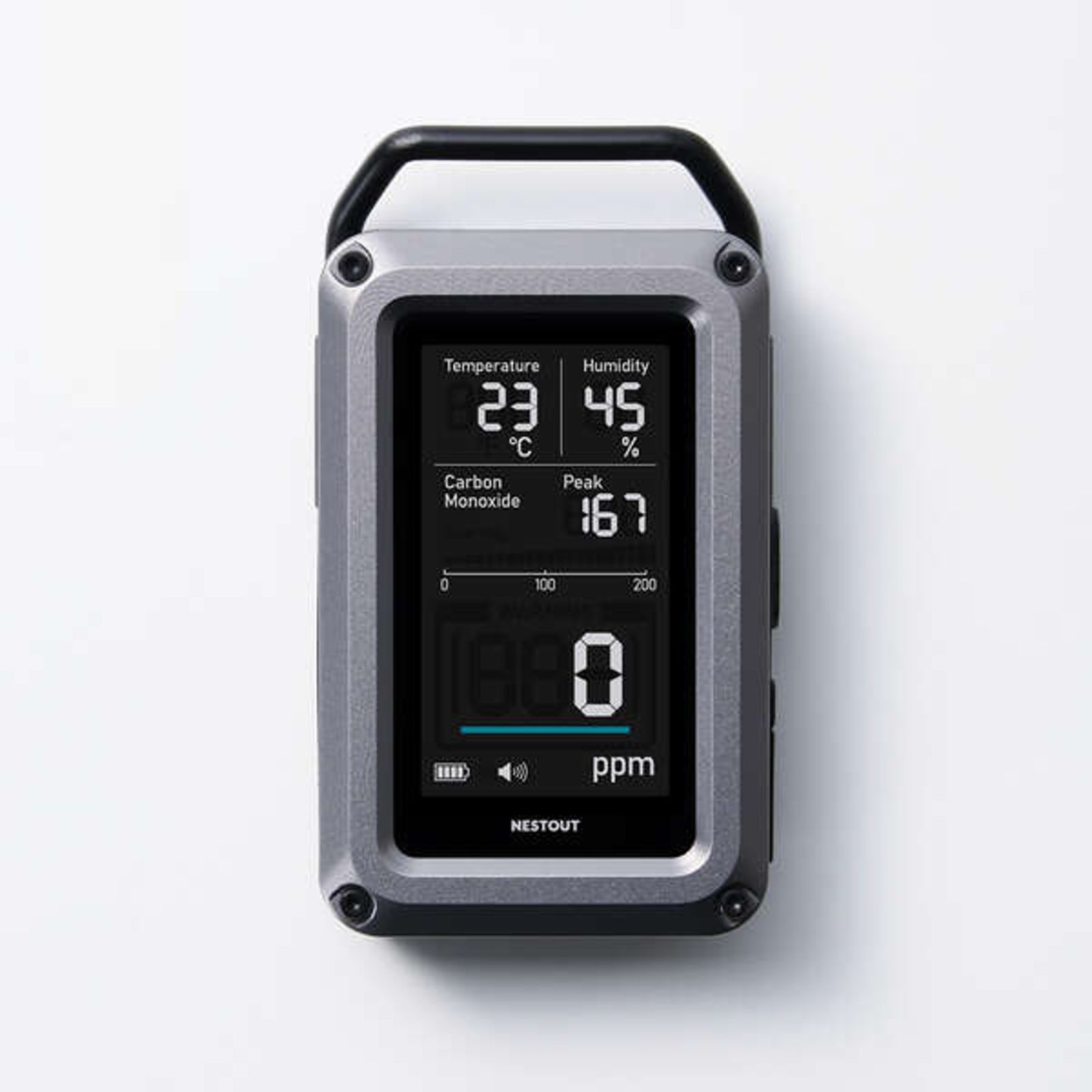 NESTOUT 一酸化炭素アラーム 3 in 1 OD ネストアウト