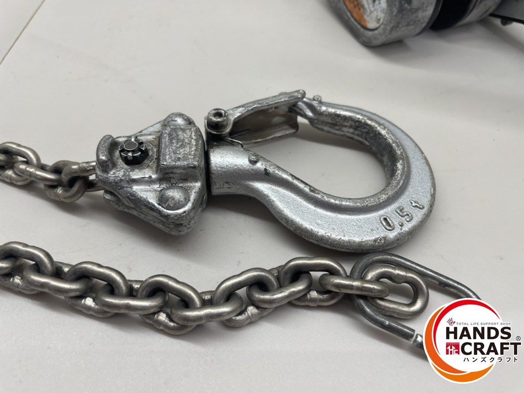 ♪ キトー LX005 チェーンブロック中古 キトー⁄KITO レバー