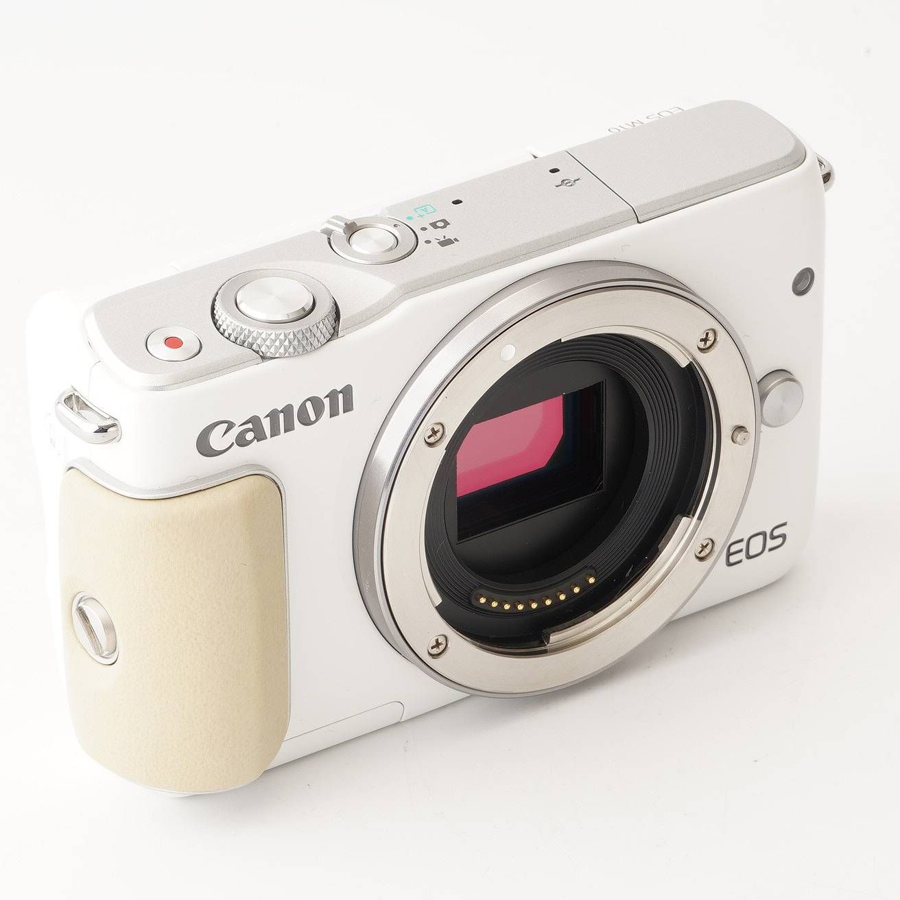 キヤノン Canon EOS M10 ボディ ホワイト ミラーレス一眼カメラ - メルカリ