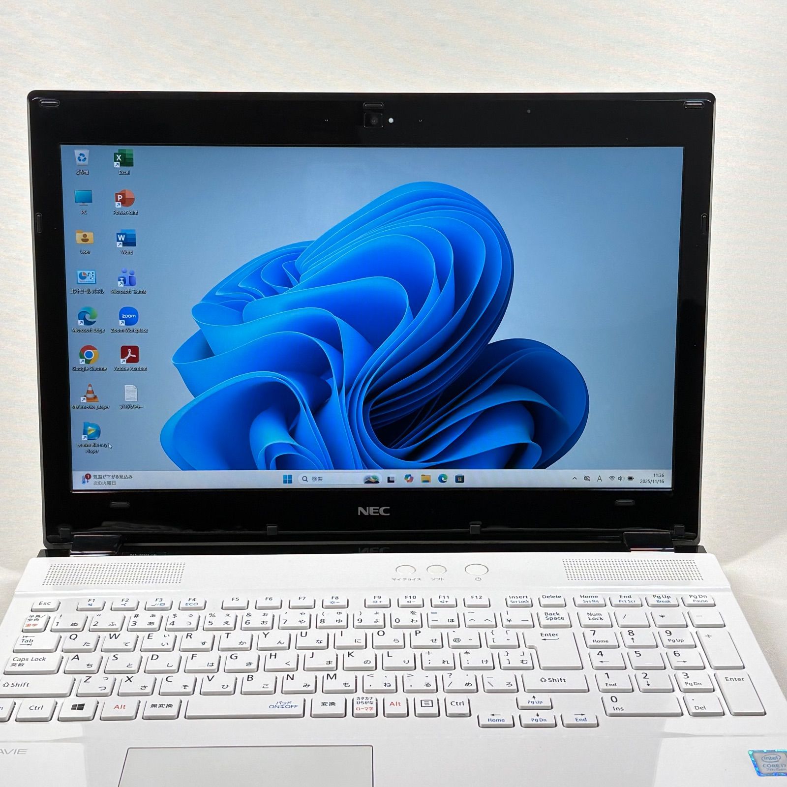 ノートパソコン Windows11 オフィス付き i7 SSD 16GB ノートPC Office