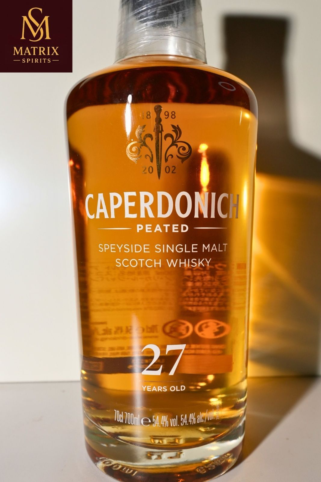 キャパドニック 27年 希少シングルモルト 700ml - メルカリ