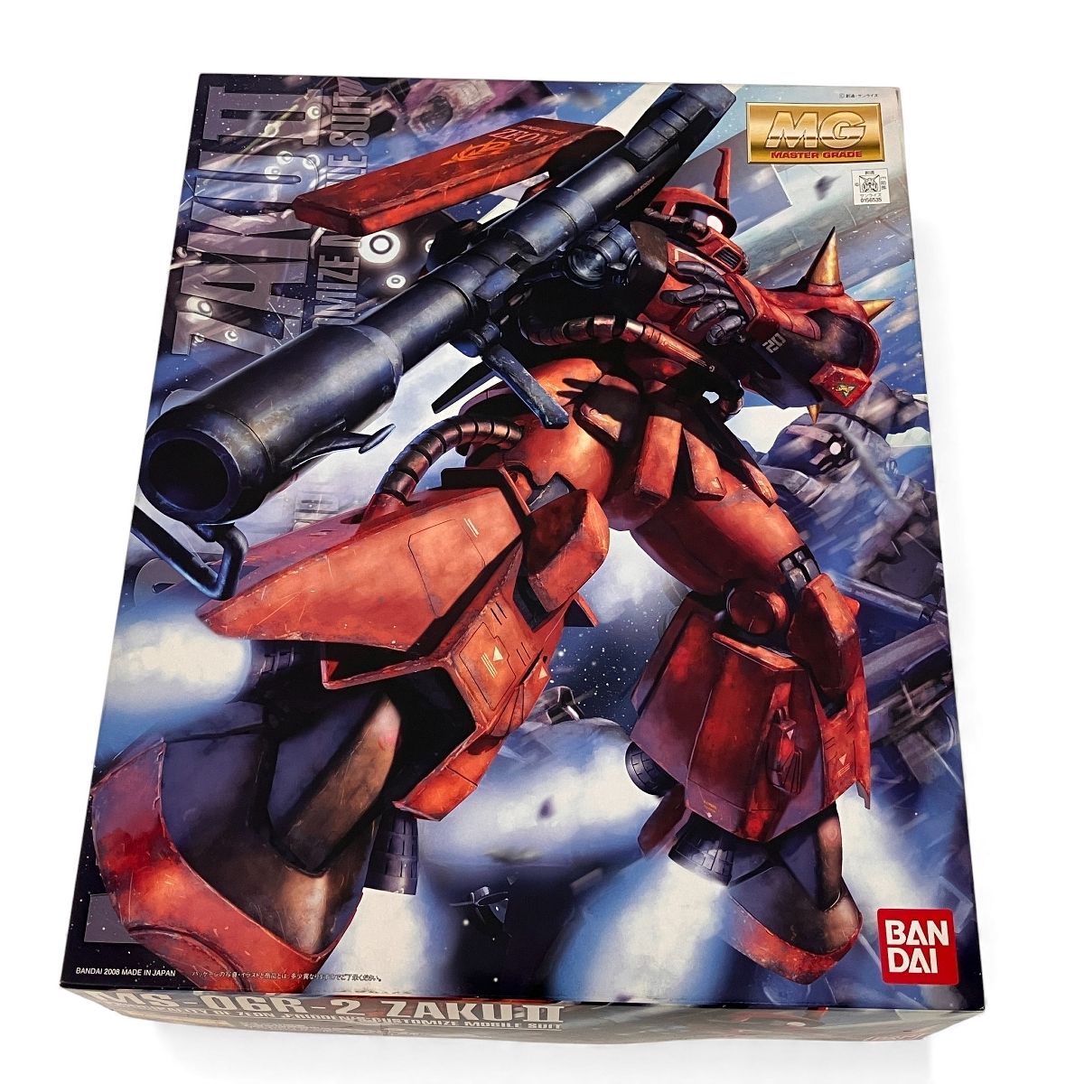 BANDAI MG 1 100 MS 06 R 2 ZAKUII Ver 0 プラモデル 未組立