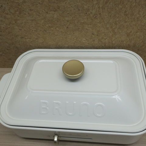 BRUNO BOE021 ホワイト ホットプレート ブルーノ 未使用品 - メルカリ