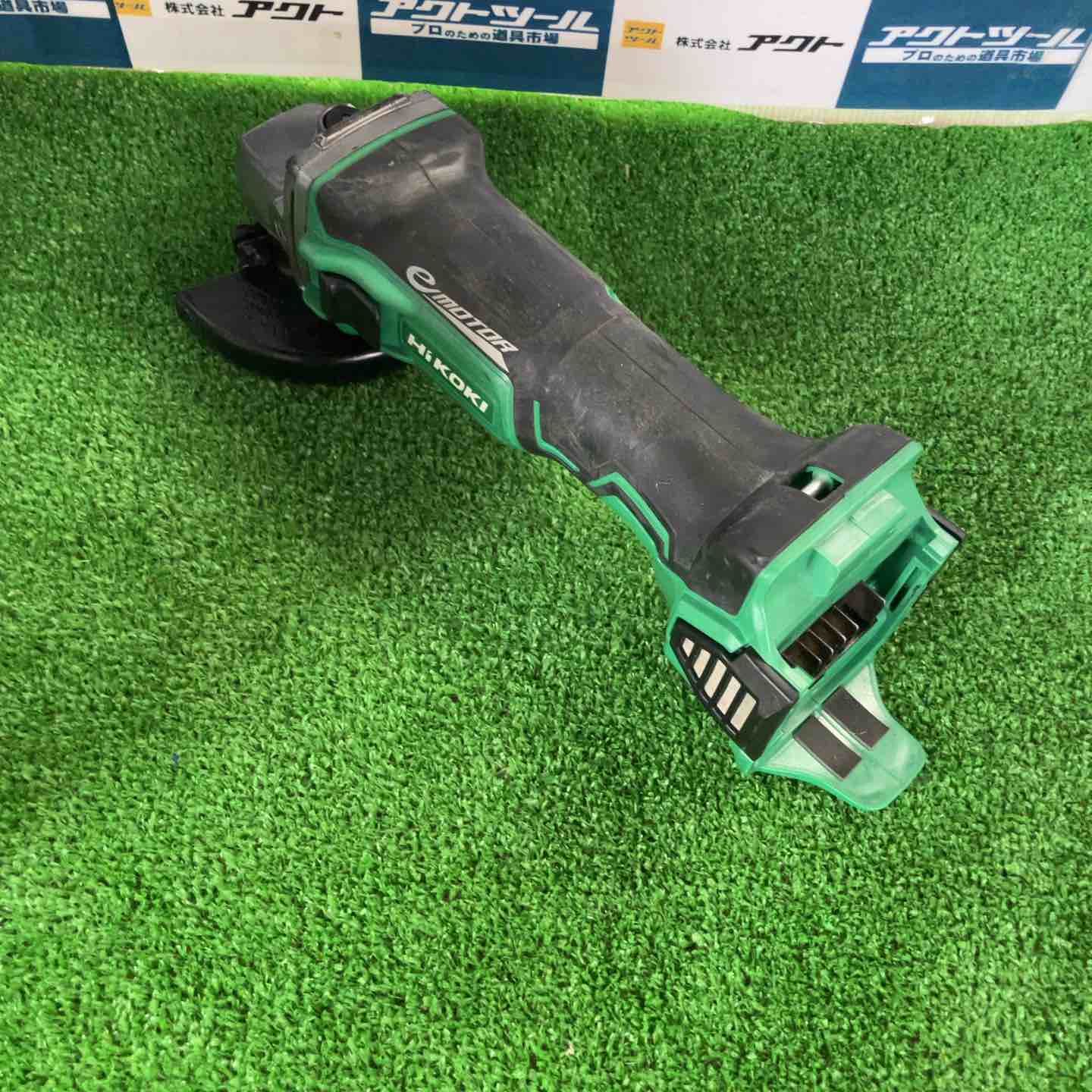 ハイコーキ HIKOKI 旧 日立工機 コードレスディスクグラインダ G14DBVL NN グリーン 本体のみ 草加店