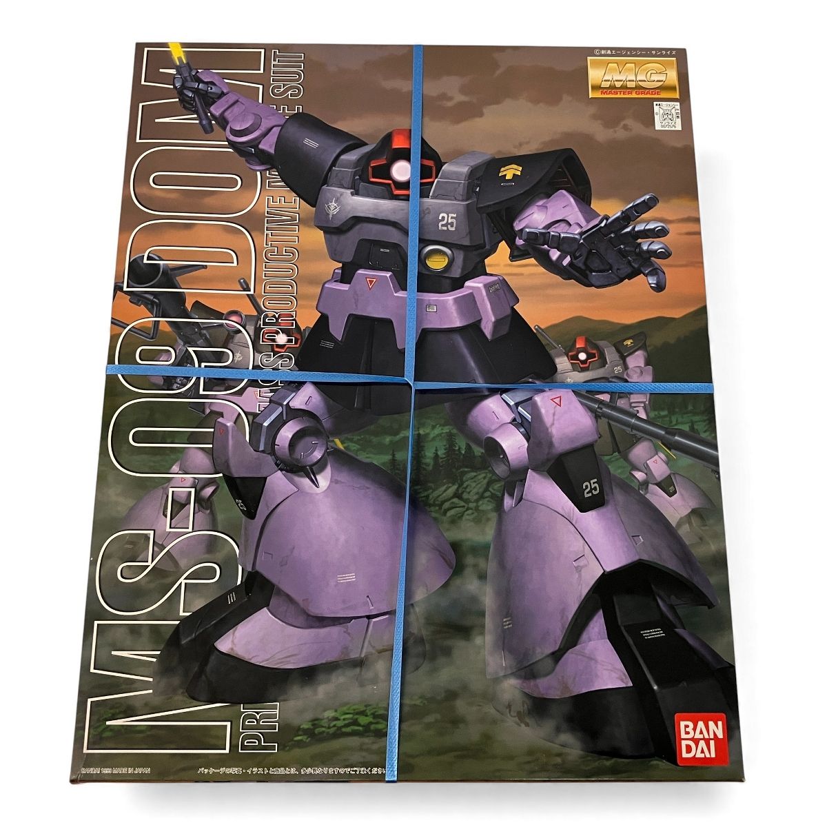 BANDAI 0072576 4000 MG 1 100 MS 09 DOM プラモデル