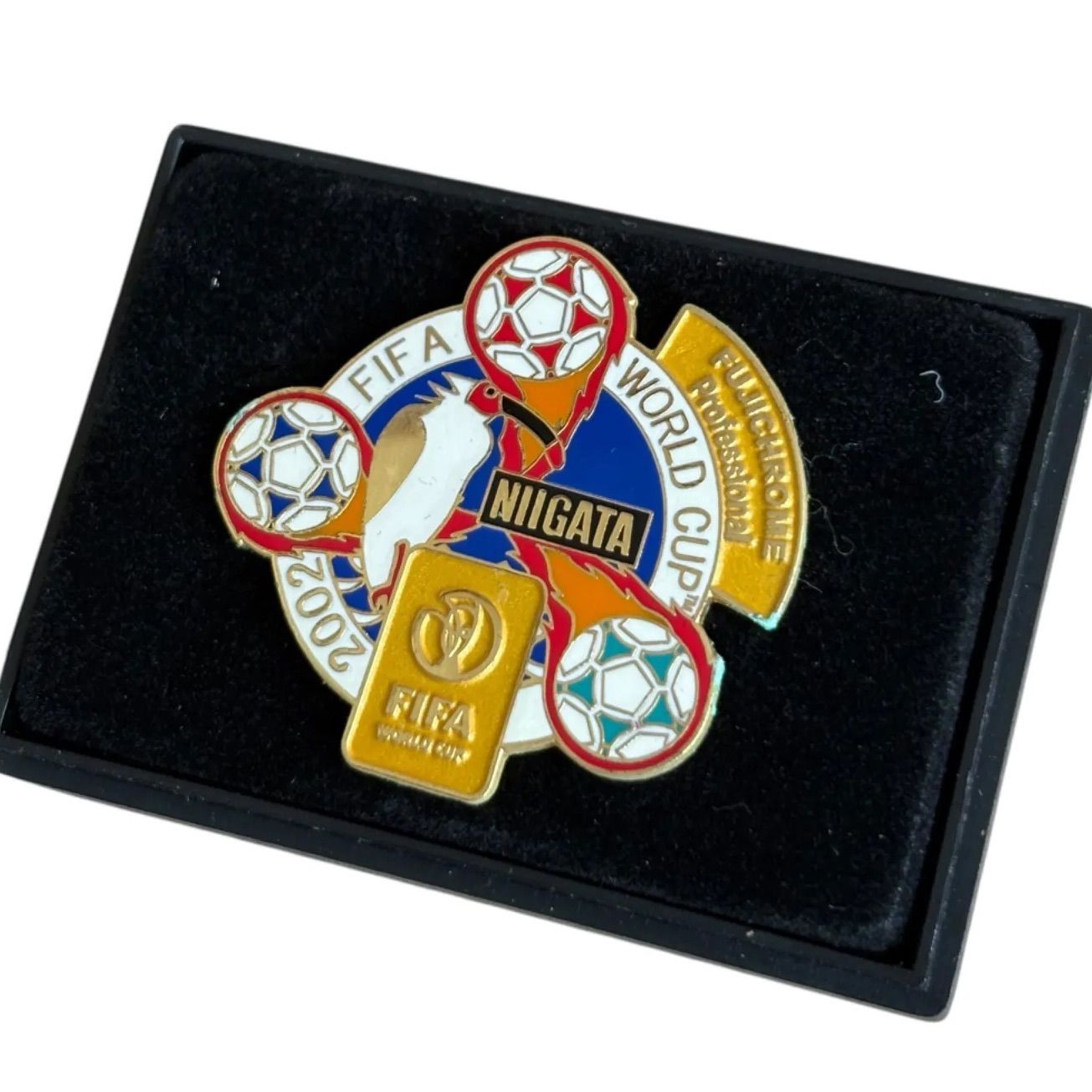 ☆ FIFA WORLD CUP 2002 ワールドカップ ピンズ 新潟 FUJIFILM フジ