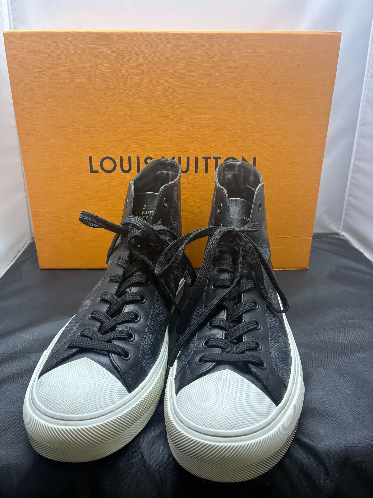 LOUIS VUITTON ヴィトン メンズ ダミエグラフィット スニーカー 8 D25071505