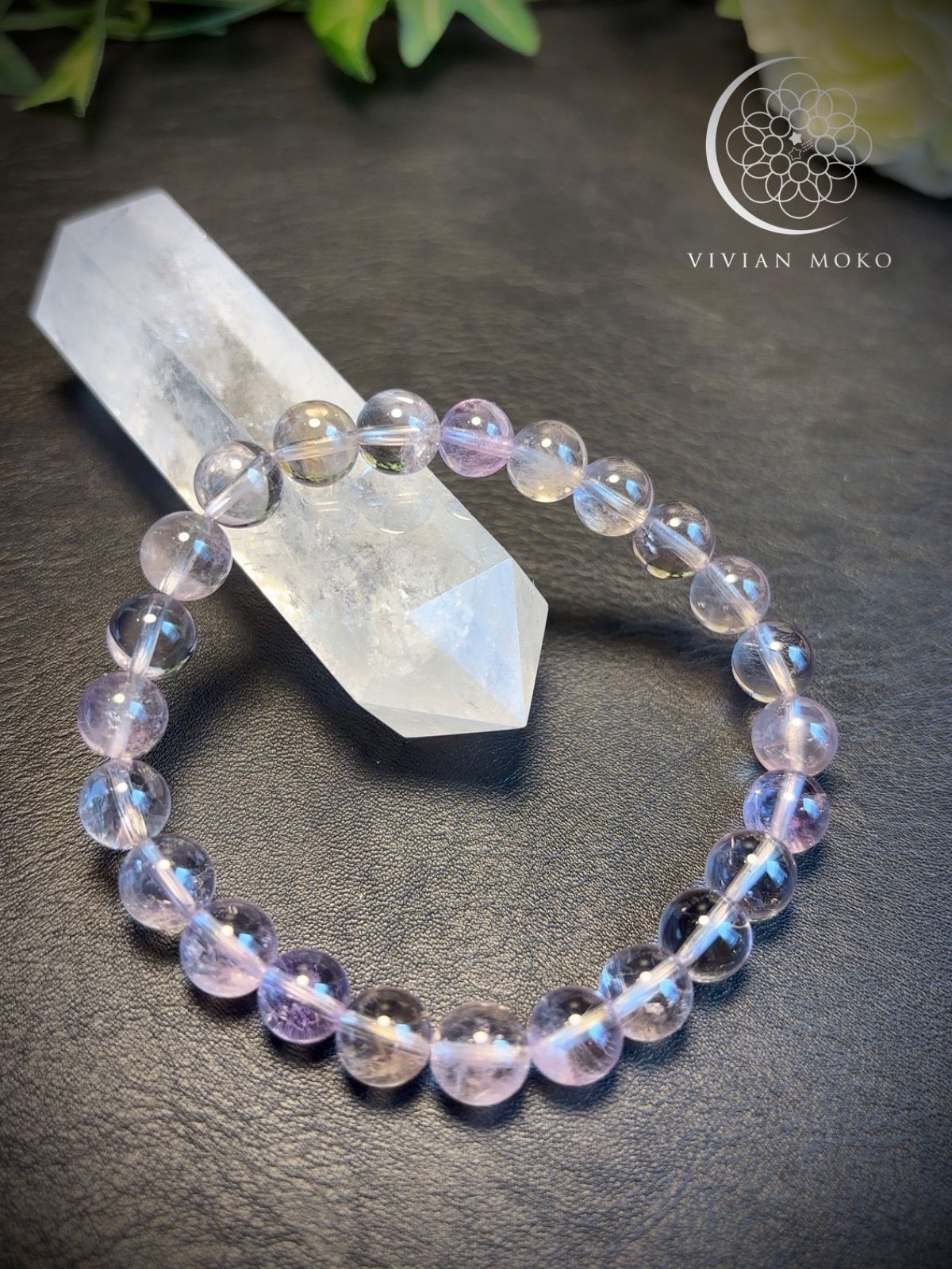 天然石 ブレスレット　アメトリン GOLD STONE アメトリン ブレスレット 12.5mm ボリビア産 バイカラー