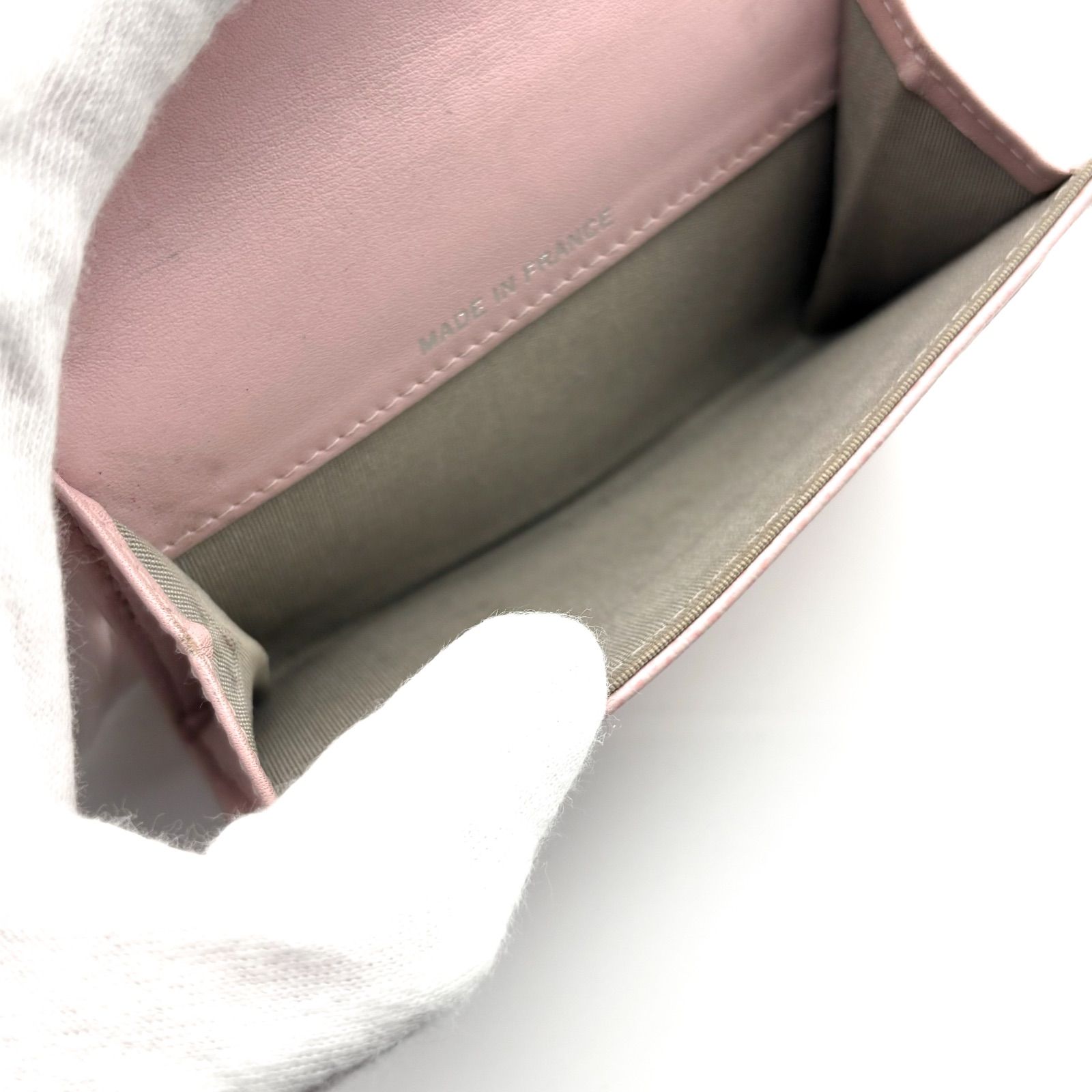 【 極美品 】CHANEL カードケース 定期入れ カメリア ピンク ココマーク シャネル パスケース カメリア 極美品CHANEL シャネル カメリア カード