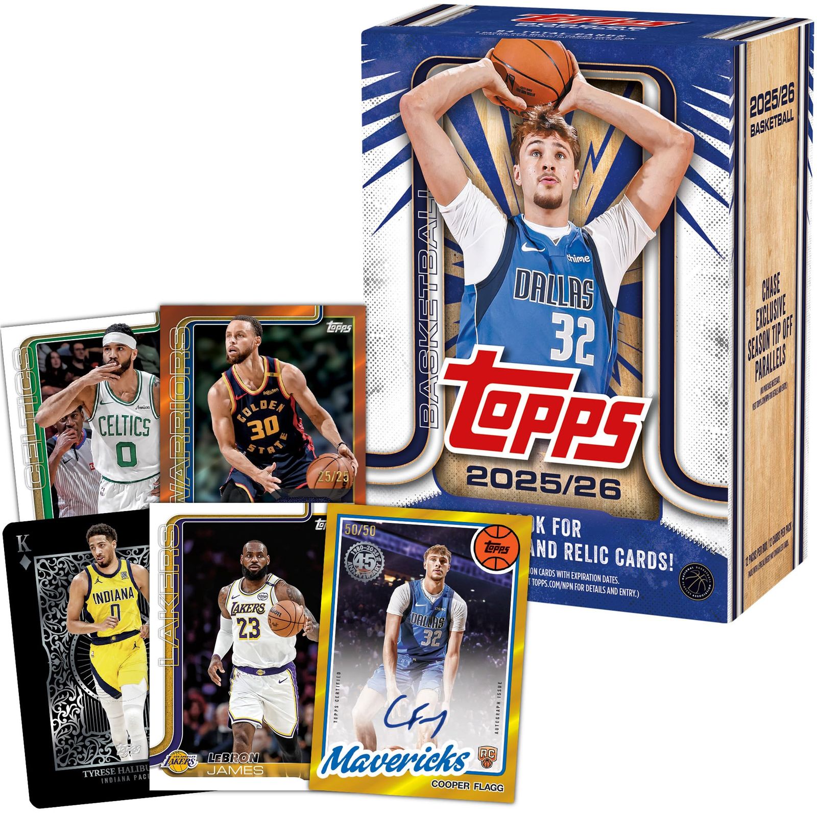 NBA 2025-26 Topps Basketball Value Box