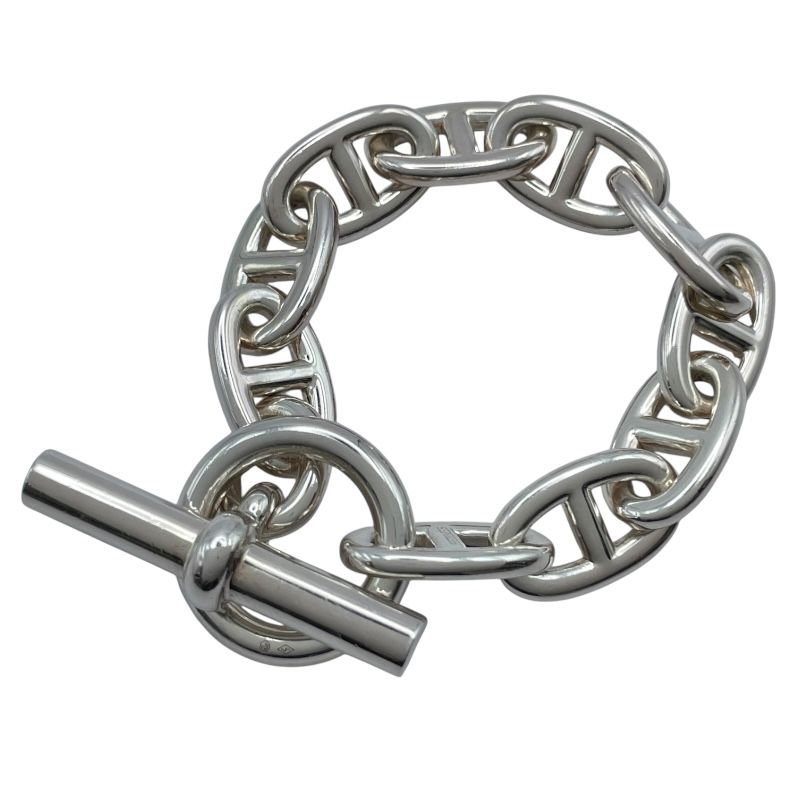 エルメス HERMES シェーヌダンクルTGMブレス シルバー Ag925 ジュエリー